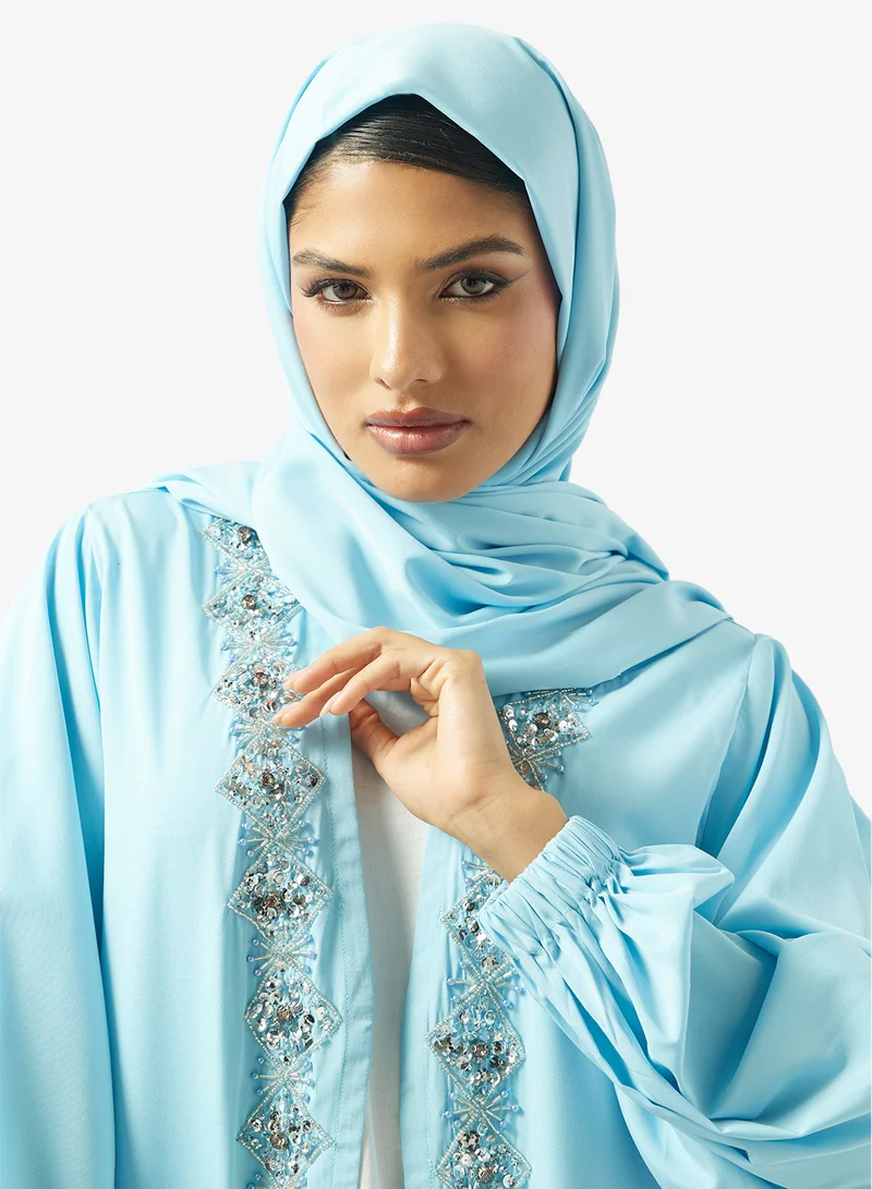 Khizana  Embellished Abaya With Sheila for Women | Best Price UAE